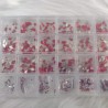Caja de cristales mixtos Rojos