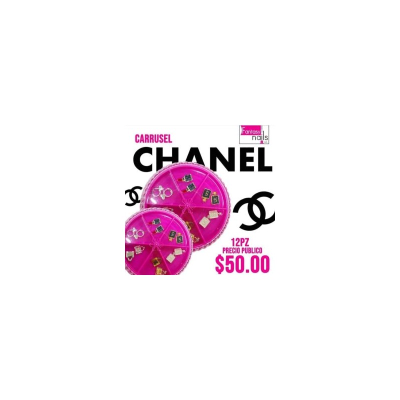 Carrusel Chanel 12pz Fantasy nails