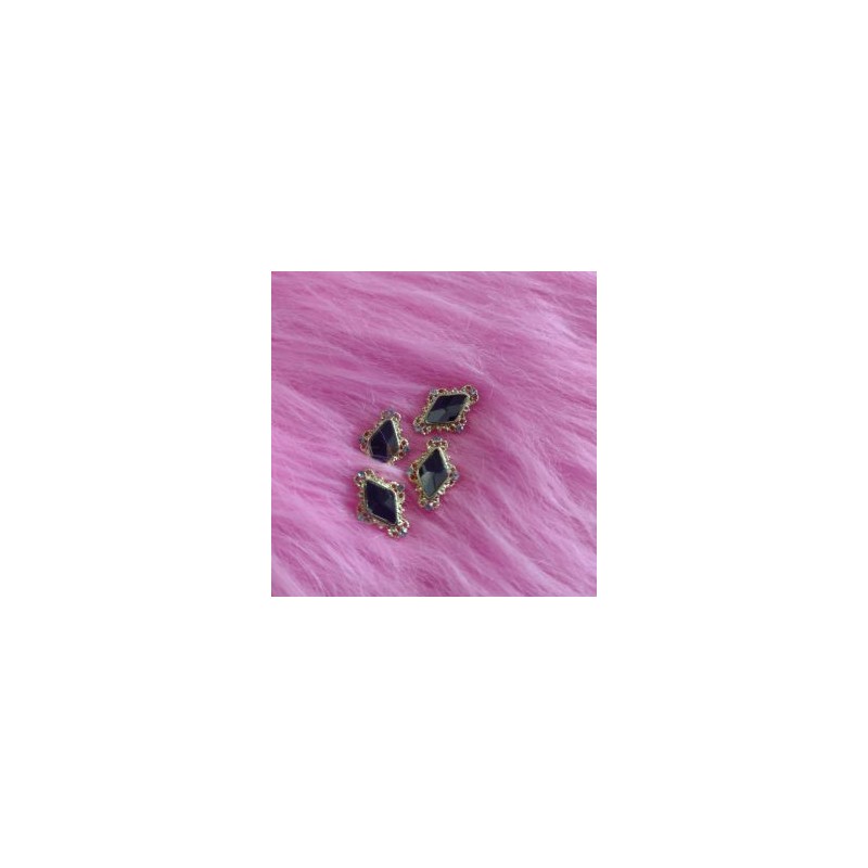 Dijes Rombo 4 pz Fantasy nails